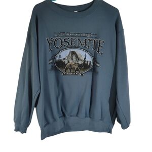 Yosemite National Park Blue Sweater